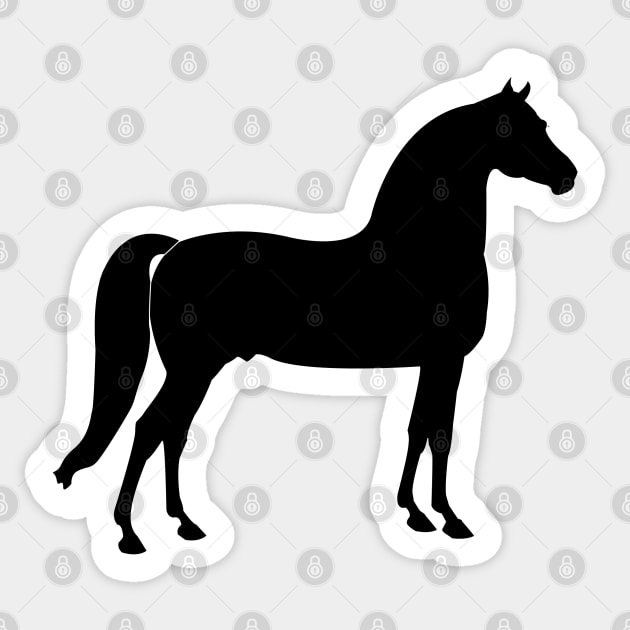 Morgan Horse-Gelding/Stallion Sticker by DickinsonDesign